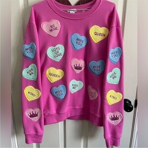 Better together sweetheart conversation valentine top